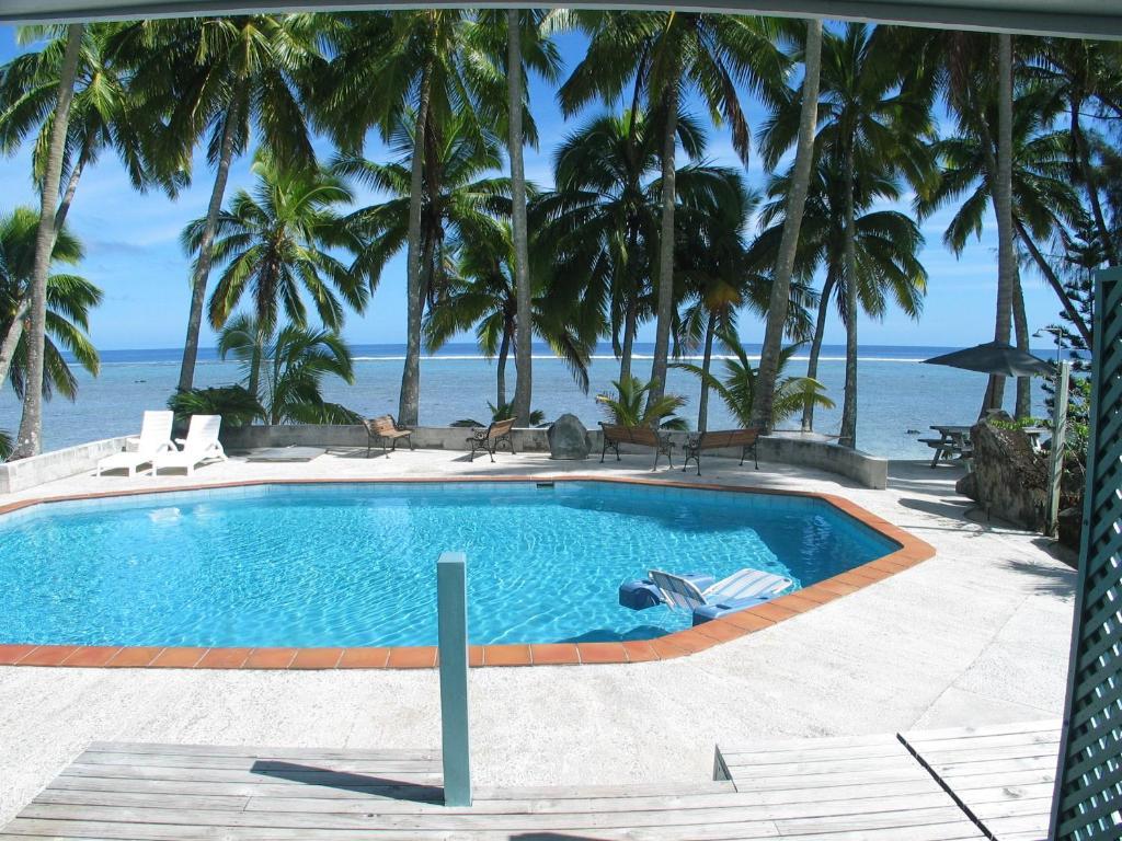 Sunhaven Beach Bungalows (Adults Only) Rarotonga Ruang foto