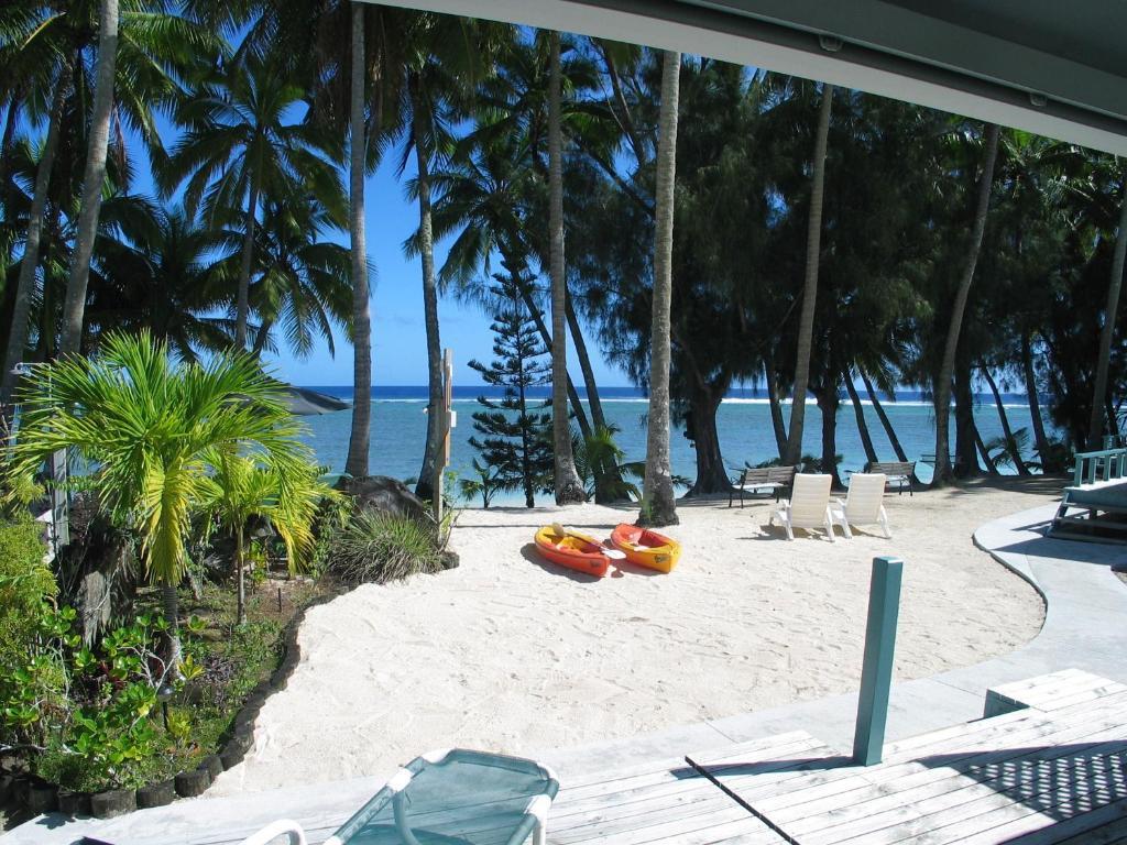 Sunhaven Beach Bungalows (Adults Only) Rarotonga Ruang foto