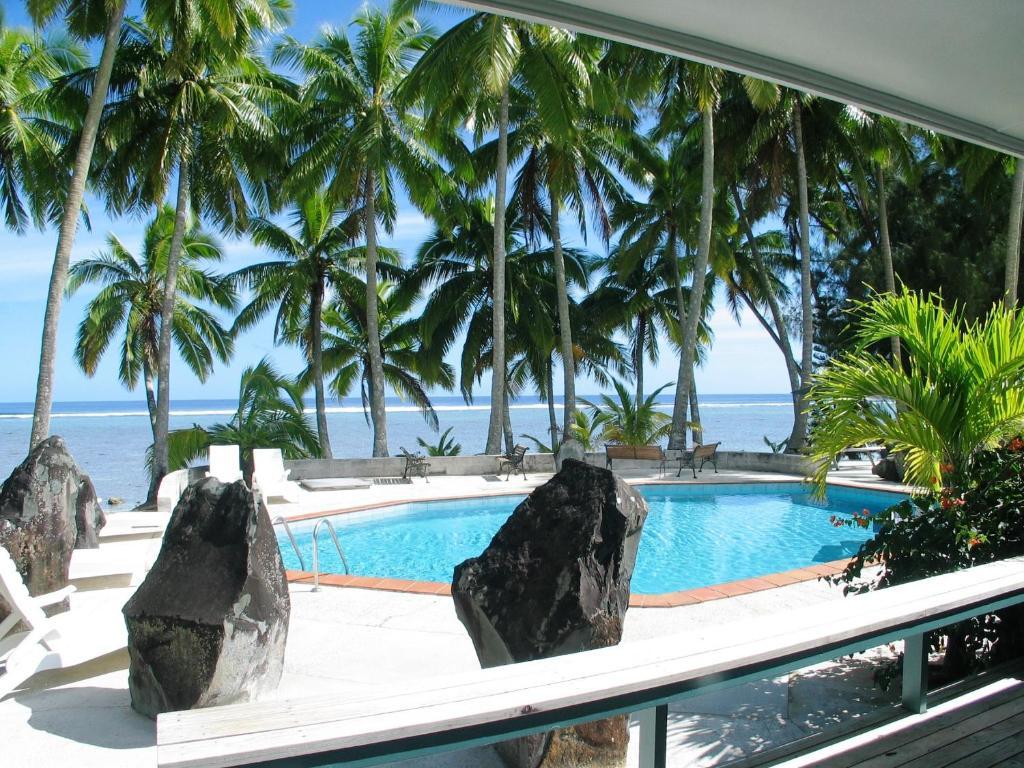 Sunhaven Beach Bungalows (Adults Only) Rarotonga Ruang foto